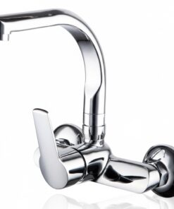 MITIGEUR CUISINE BIC HAUT CHROME AESAD