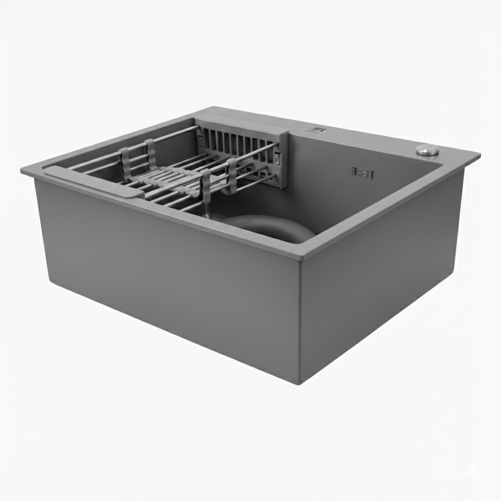 ÉVIER DE CUISINE SOPALIN SILVER – Image 2