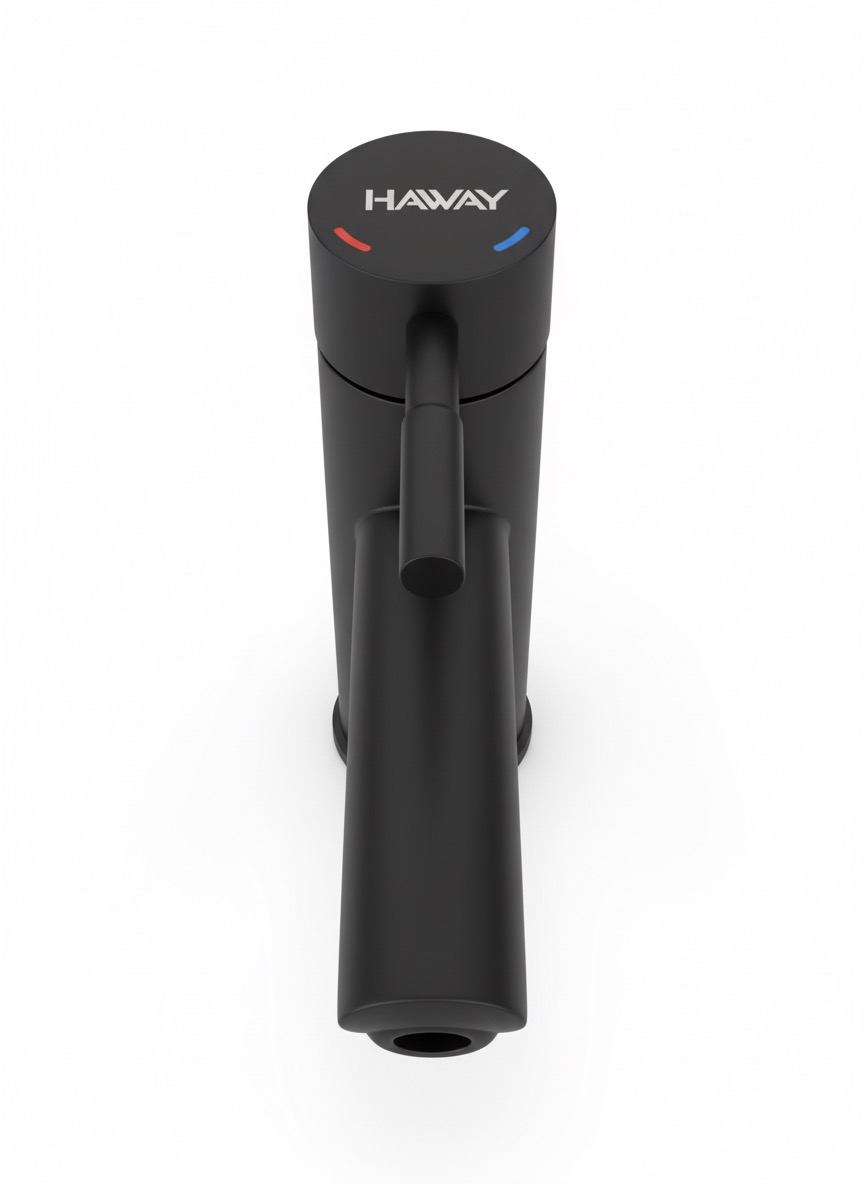 MITIGEUR LAVABO NOIR HAWAYSANI – Image 5