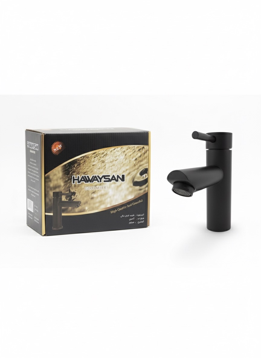 MITIGEUR LAVABO NOIR HAWAYSANI – Image 9