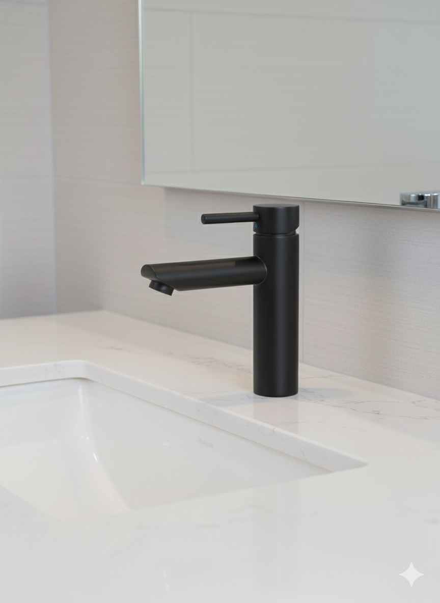 MITIGEUR LAVABO NOIR HAWAYSANI – Image 8