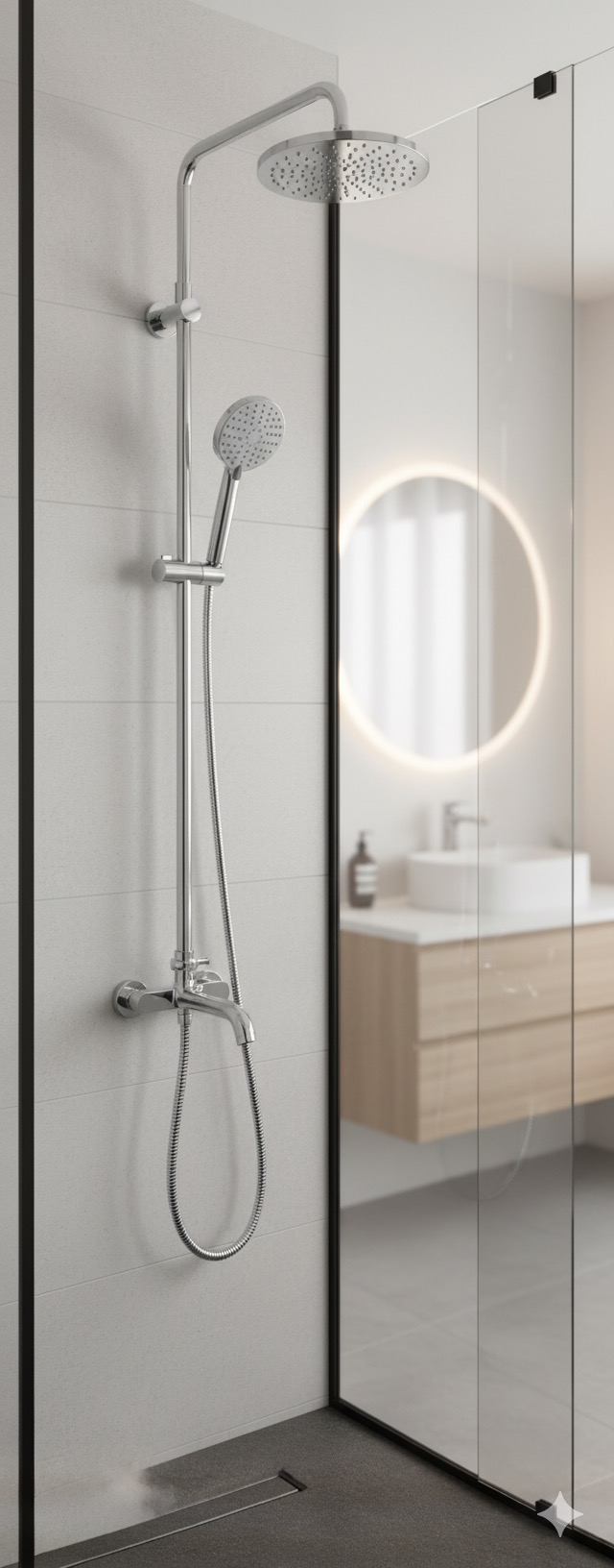 COMBINET DE DOUCHE CHROME – Image 2