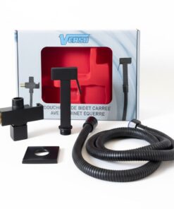 Alternative view of DOUCHETTE TAHARA POUSS ROB NOIRE VERSU