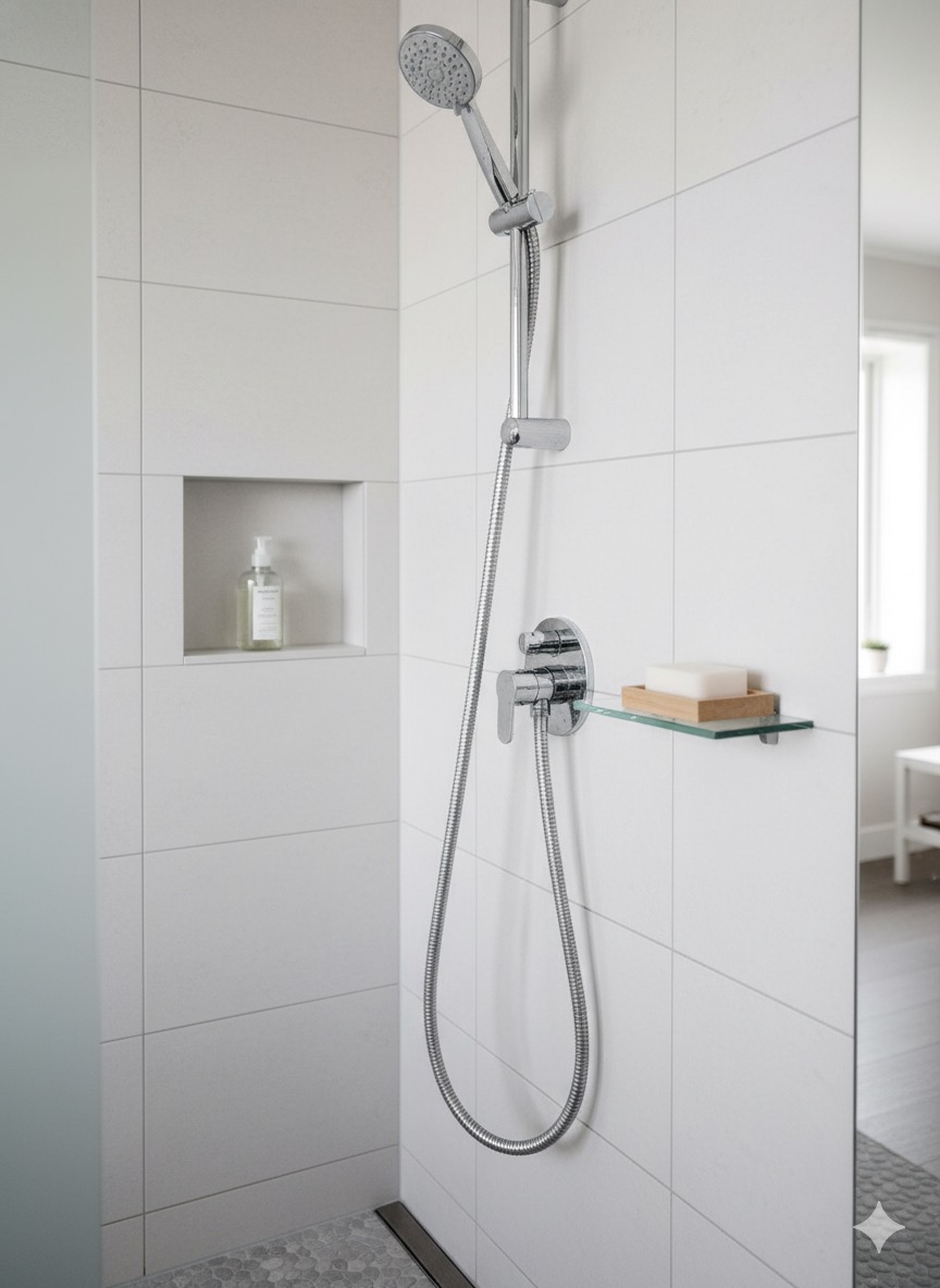 FLEXIBLE DOUCHE 1.5M CHROMÉE RHINO – Image 4