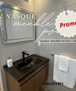 Vasque meuble pvc 80*45